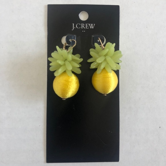 J. Crew Jewelry - J. Crew Pineapple Drop Earrings